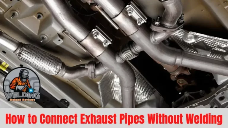 how to connect exhaust pipes without welding