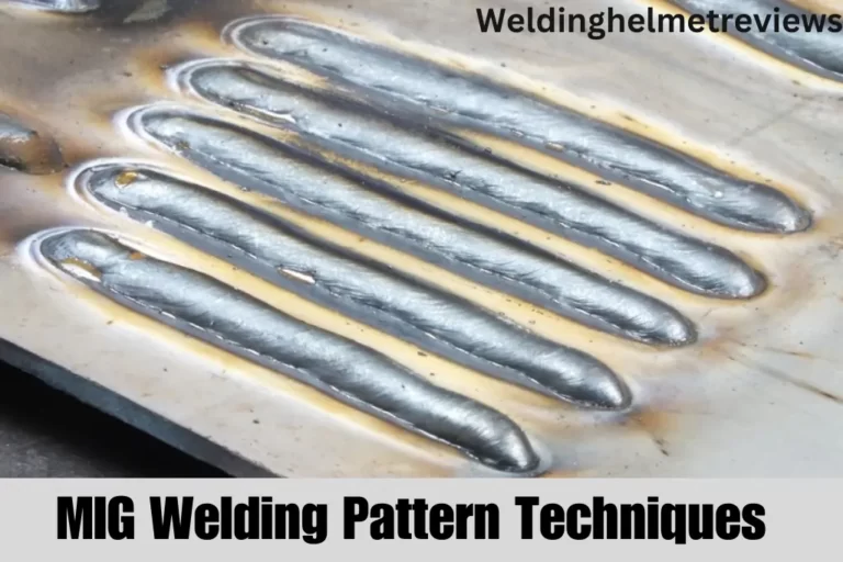 MIG Welding Pattern Techniques