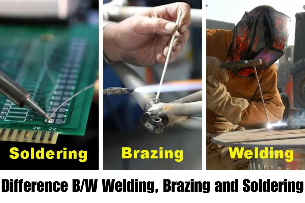 Difference Between Welding, Brazing And Soldering?