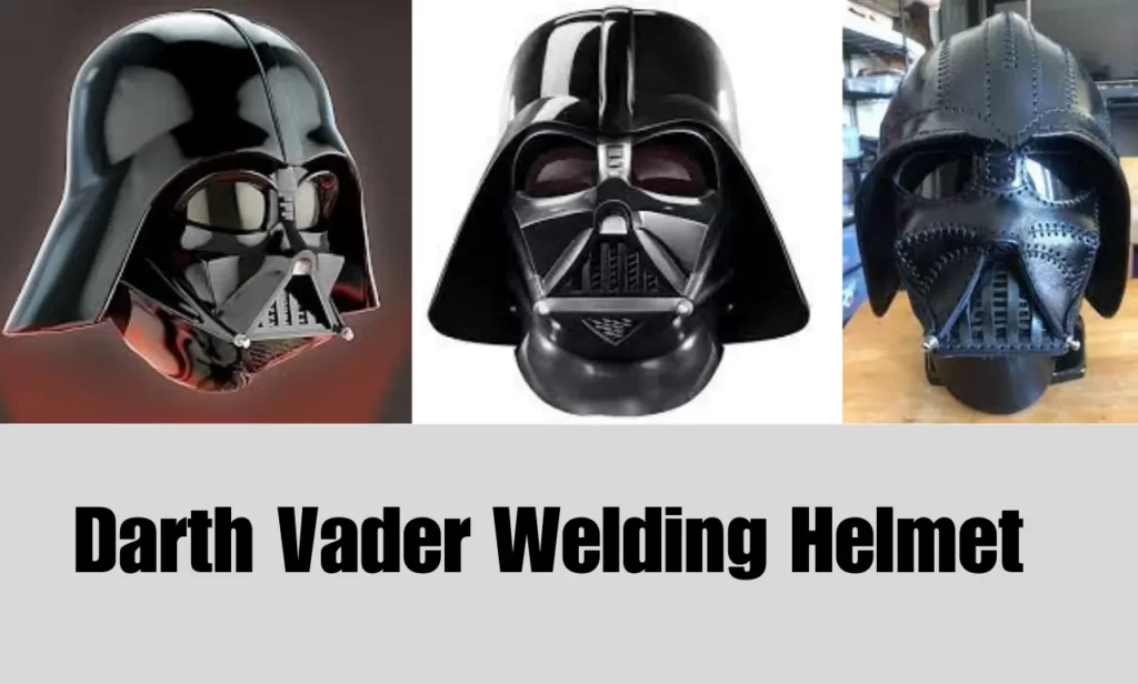 darth vader welding helmet
