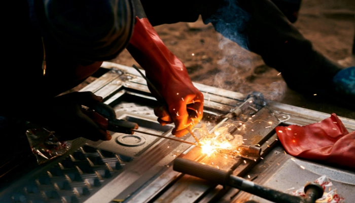 Grounding of a Welding Machine