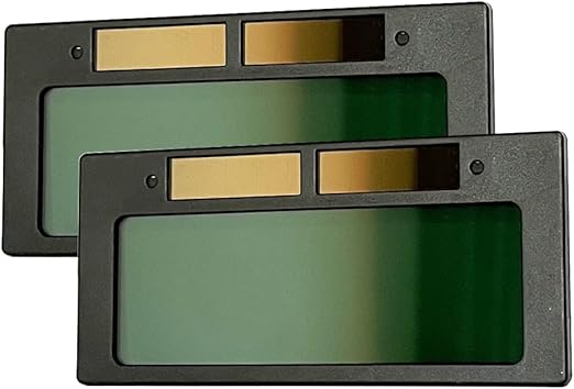 Phosyder True-Color Auto Darkening Welding Lens 2-Pack Horizontal