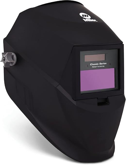 Miller Classic Series Auto Darkening Welding Helmet with ClearLight Technology