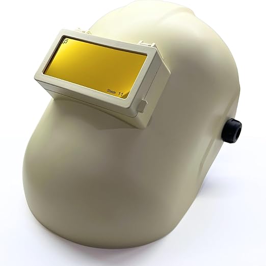 Throne 2.0 White Flip Up Sugar Scoop Welding Hood