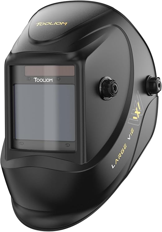 TOOLIOM Large Viewing Auto Darkening Welding Helmet