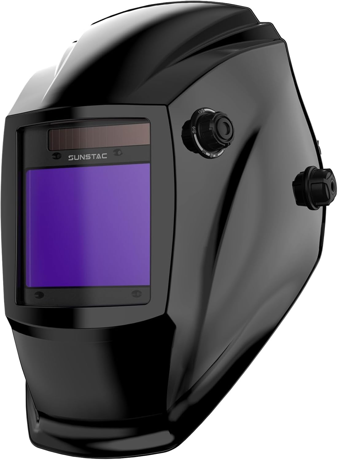 Sunstac Welding Helmet with Auto Darkening Large Viewing Screen