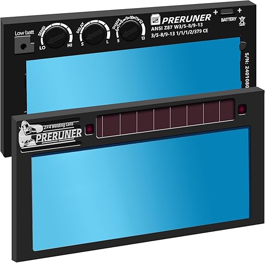 Shade Adjustable Series HD Auto Darkening Welding Lens