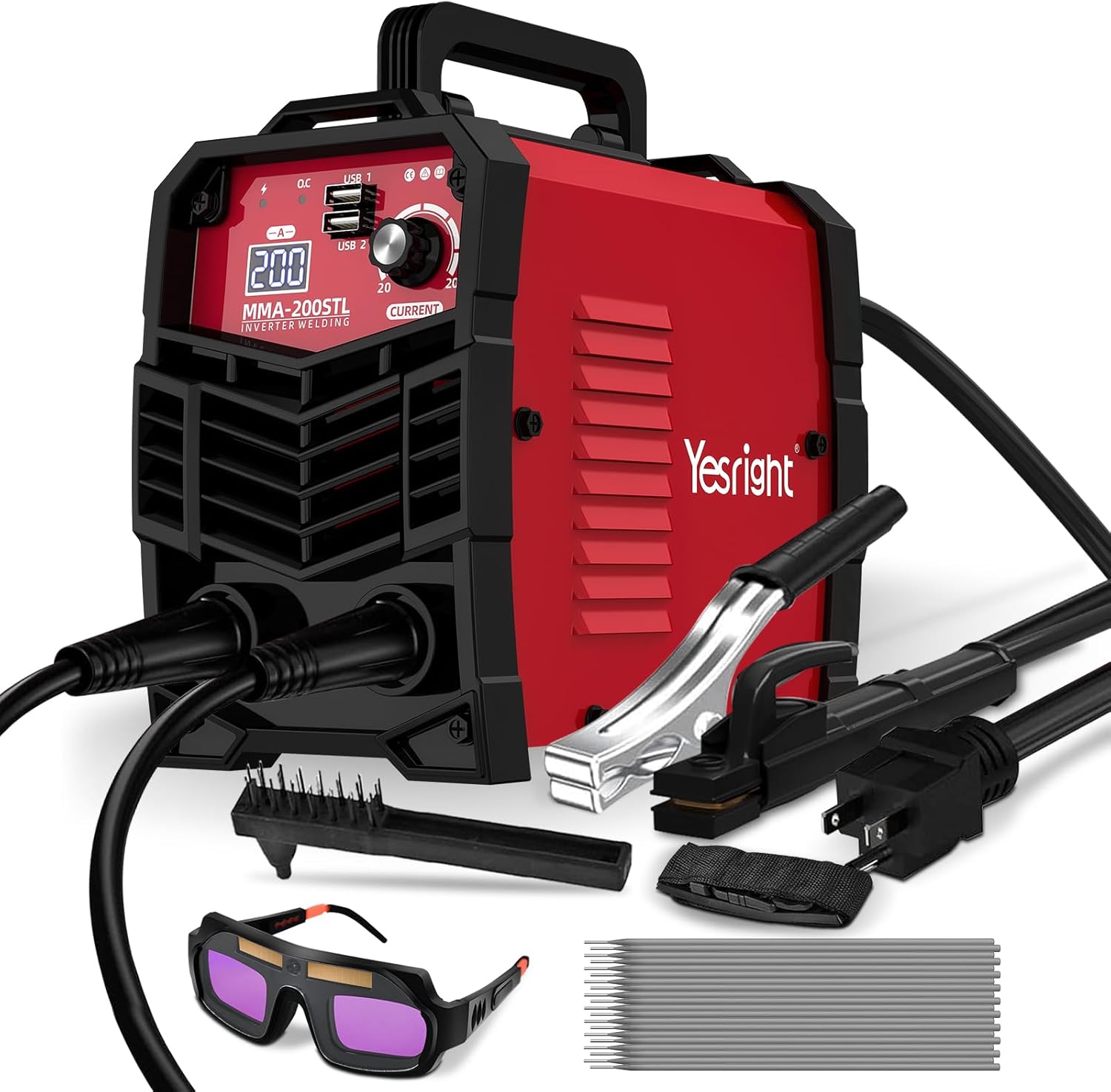 YesRight 200A Mini Stick Welder