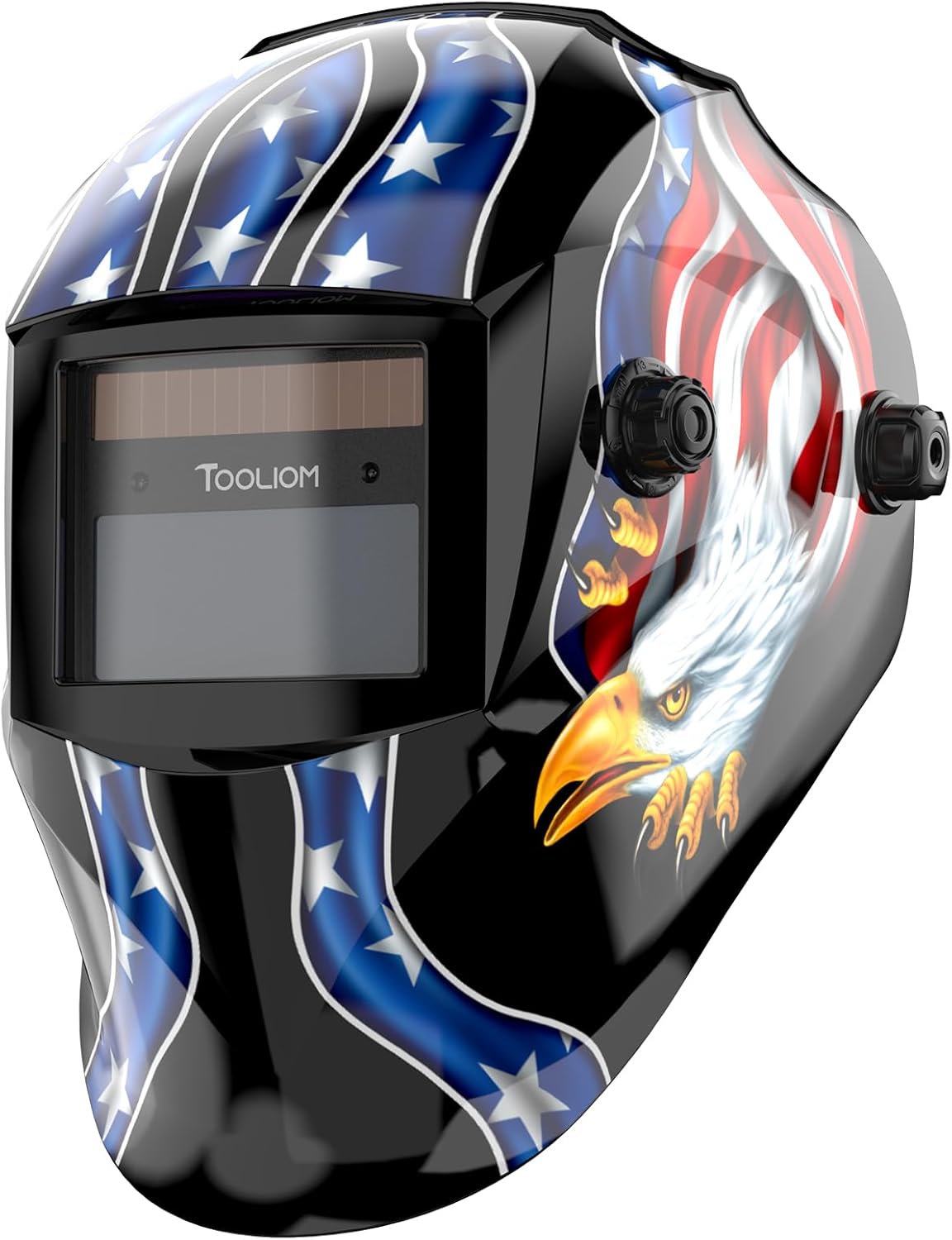 TOOLIOM Solar Powered Welding Helmet Auto Darkening
