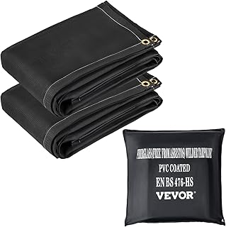 VEVOR Fire Blankets, 2 Pack 8' x 10'