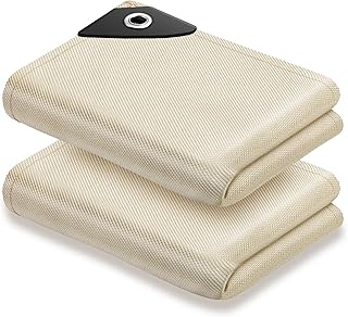 2 Pack 4x6ft Fiberglass Fire Resistant Blanket