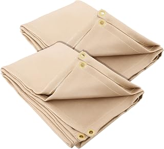 TOPDC 2 Pack Welding Blanket 4x6 ft