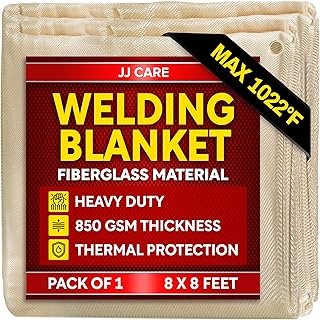 PREMIUM 8ft x 8ft 850GSM Fiberglass Welding Blanket