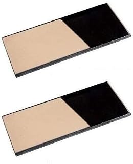 2 Each Shade 10 Glass Gold 2″ x 4.25″ Welding Hood Lens