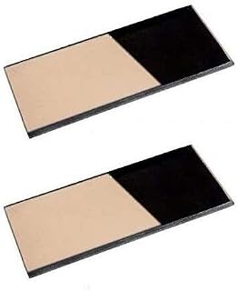 2 Each Shade 11 Glass Gold 2″ x 4.25″ Welding Hood Lens