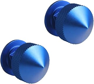 JGR 1 Pair Welding Hood (Pipeliner) Fasteners Aluminum (Spiked-Blue)