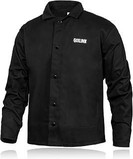 QeeLink Welding Jacket - Premium Flame Resistant (FR) Cotton