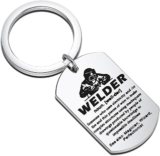 Welder Definition Keychain Welding Artisan Gift Metalworking Welding Jewelry
