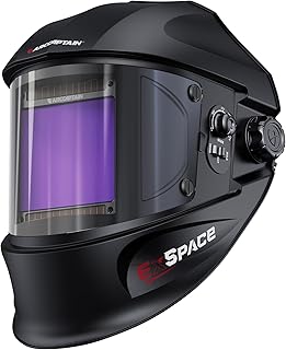 ARCCAPTAIN Welding Helmet Dual Solar Panels