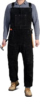Leather Welding Apron Split Leg for Men and Women
