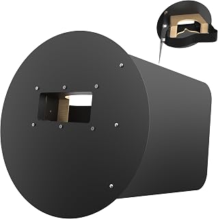 SturdyShape Black Resin Pancake Hood
