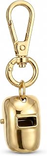 Weld Helmet Keychain,Heavy Duty Titanium Steel Alloy Welder Hood bag charms Industrial Style Key Ring
