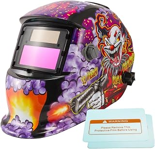 iMeshbean Auto Darkening Welding Helmet Eagle Design