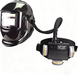 True Color Auto Darkening Welding Helmet with PAPR System