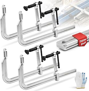 WOBANK 4 Pack F-Clamps, 12