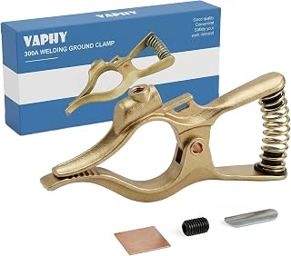 Vaphy 300-Amp T-Style Welding Ground Clamp