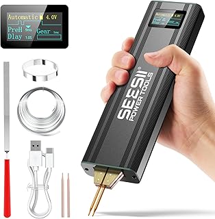 SEESII Battery Spot Welder Durable Aluminum Casing