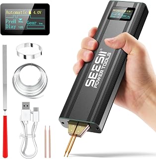 SEESII Battery Spot Welder, Durable Aluminum Casing