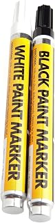 Forney 60310 Paint Markers, White/Black