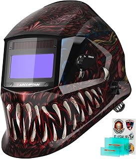ARCCAPTAIN Welding Helmet Auto Darkening 1/25000s
