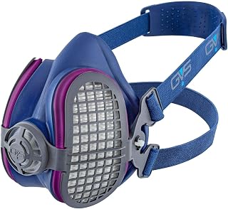 GVS SPR457 Elipse P100 Dust Half Mask Respirator with replaceable and reusable filters included