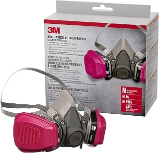 3M 65021 P100/OV Multi-Purpose Respirator
