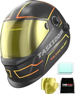 TASKZOOM Auto Darkening Welding Helmet True Color