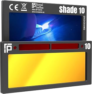Shade 10 Gold Auto Darkening Welding Lens King 2.0