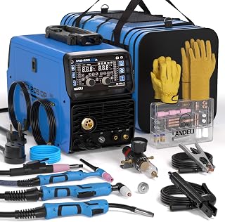ANDELI Multiprocess MIG Welder, Plasma Cutter Welder Combo
