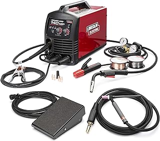 Lincoln Power MIG 140MP Multi-Process Welder TIG One Pak K4499-1