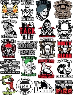 Welding Stickers Welding Hood Stickers Pack of 20