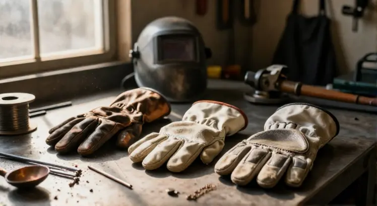 types of welding gloves