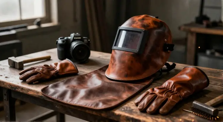 welding hood leather kit