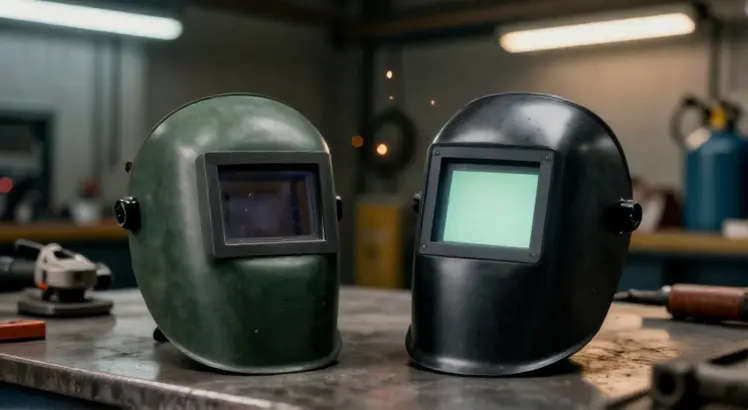passive vs auto darkening welding helmet
