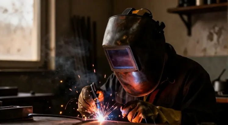 what is a pancake welding hood