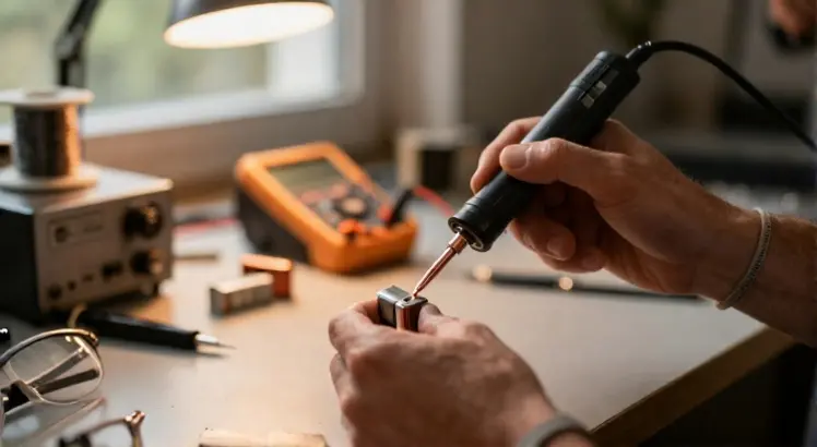 how to use a mini spot welder