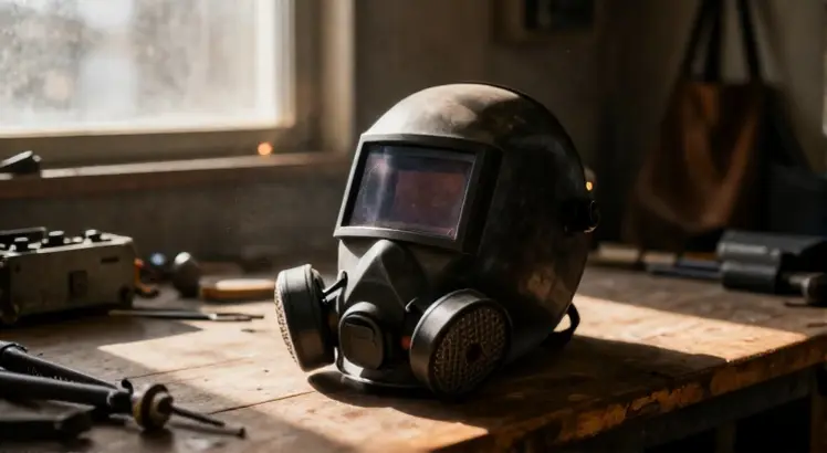 lincoln welding helmet with respirator
